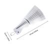PAMINGONO 2 Sets Eyebrow Stencils, Durable Eyebrow Shaper Templates, White Measuring Aid for Precise Eyebrow Makeup, Suitable for Beginners view 2