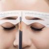 PAMINGONO 2 Sets Eyebrow Stencils, Durable Eyebrow Shaper Templates, White Measuring Aid for Precise Eyebrow Makeup, Suitable for Beginners view 4