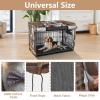 RPLIFE Cool Shade Cover for Dog Crates, S–XL, Windproof, with Mesh Windows, Reduces Barking, Size M view 4