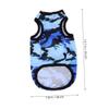 BAZEITFLOW Breathable Puppy Clothing - 3 Pack Dog Camouflage Vest view 2