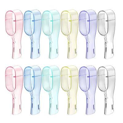 JYXNU Toothbrush Head Covers, 12-Pack for Electric Toothbrushes, Travel Protective Caps