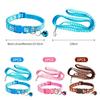 2-Piece Pink Puppy Leash Set with Collars view 2