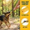 Hontaog 22 cm Water Toy for Dogs with Nylon Rope, Floating and Bite-Resistant, Yellow view 3