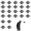 24-Pack 8 mm Soft Silicone Hearing Aid Domes, Compatible with Phonak, Signia, Oticon and Starkey view 1