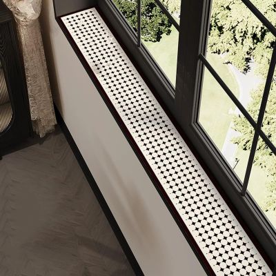 YZWZZXC Windowsill Mat, Absorbent Bay Window Mat, Desk Pad, Non-Slip, Cut-to-Size, for Windowsills and Desks (15 x 100 cm)