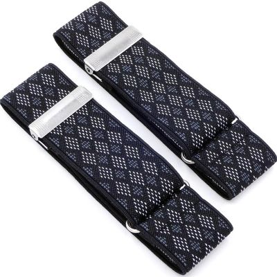 GSCLZ 1 Pair Adjustable Elastic Non-Slip Shirt Sleeve Garters