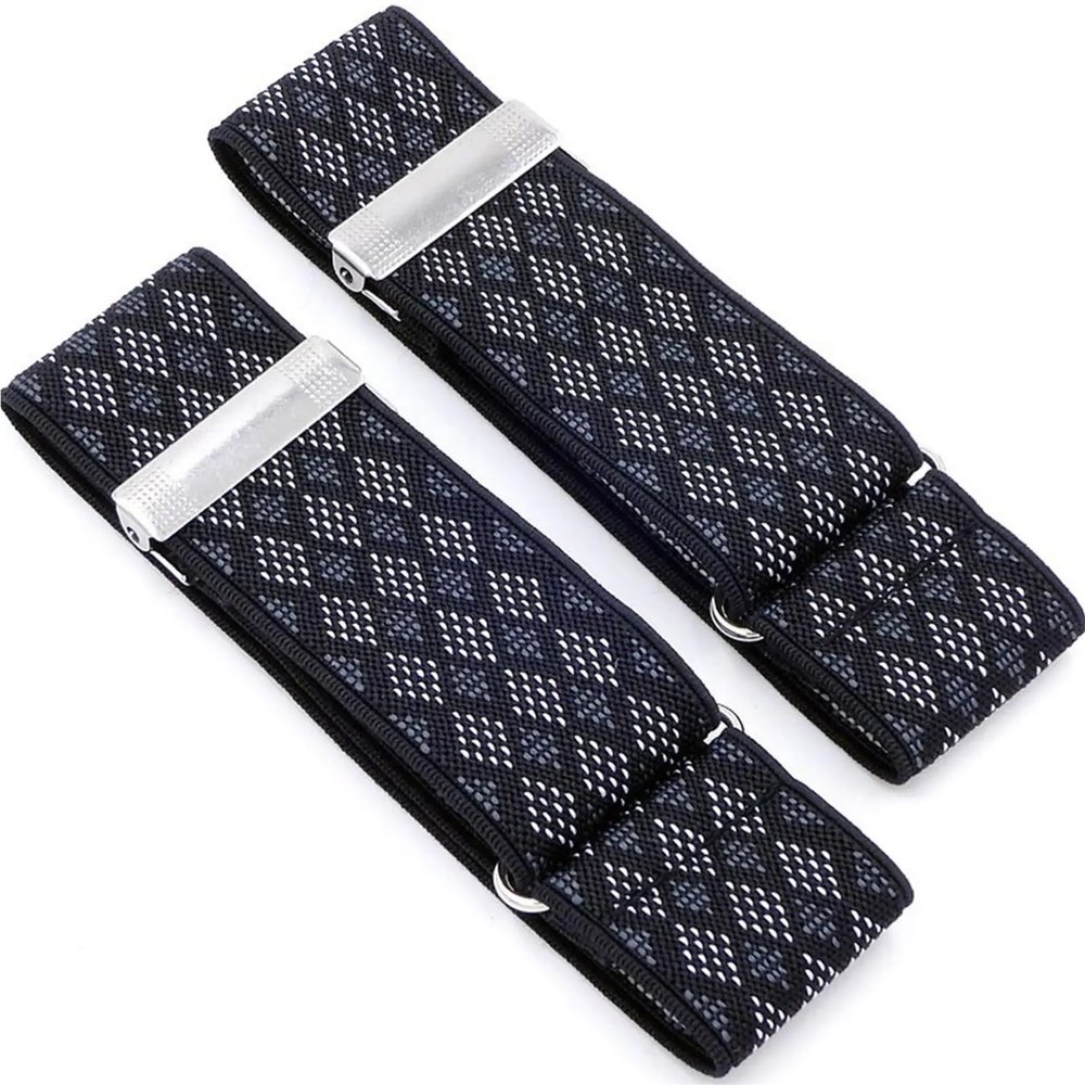 GSCLZ 1 Pair Adjustable Elastic Non-Slip Shirt Sleeve Garters