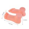Silicone Practice Model for Toenail Training, 2 Pieces, Beige view 2