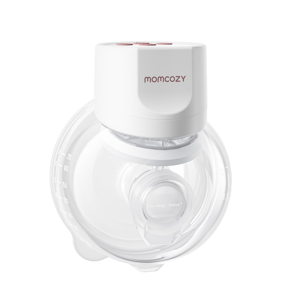 Momcozy S Electric Breast Pump, 1 Pack, White