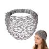 Pearl-Embellished Lace Headband for Women view 1