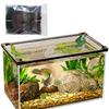 Magnetic Aquarium Mesh Cover, Adjustable Anti-Jump Lid view 1