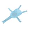 AlpenLife Basics Baby Bath Seat Net, Non-Slip, Adjustable, Air-Mesh (Blue) view 1