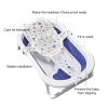 AlpenLife Basics Baby Bath Seat Net, Non-Slip, Adjustable, Air-Mesh (Blue) view 2