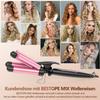 22 mm 3-Barrel Hair Waver, Ceramic Mermaid Hair Waver, PTC Fast Heating, 150°C/210°C view 3