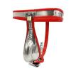 Men's Full Metal Chastity Belt, Stainless Steel, Adjustable, #3, 75–110 cm view 1