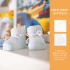 Transparent Shoe Display Forms, 40-Pack, Plastic, for Children's Shoes and Socks view 4