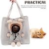 Small Dog Carrier Bag, Large, Breathable Soft Canvas view 4