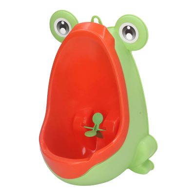 AMONIDA Urinal, Cute Animal Shape, Plastic Potty-Training Urinal for Boys and Toddlers, Fun Target for Potty Adventures (YELLOW)