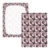 Baby Crib Sheet with Swirling Flowers, Cotton, Soft, Stretchy, for Toddlers, 1 Pc view 1