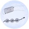 QiKKago 30 mm Adjustable Elastic Training Ball Spiral Coil Loop, Men's Fitness Accessory (3 Balls) view 1