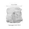 UKCOCO 2-Piece Newborn Cotton Diaper Pants, Washable Breathable Training Underwear view 2