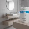 CleanClub 2-Ply Toilet Paper, White, 30 Rolls x 400 Sheets, Extra Soft for Home & Office view 2