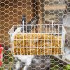 Healifty Iron Rabbit Hay Feeder with Hanging Device view 4