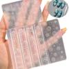 Snowflake Silicone Nail Art Molds, 2-Piece Set view 2