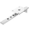 JOINPAYA Replacement Headrest Bracket for Barber Chairs, Metal, Silver view 1