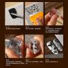 Multi-Pattern Stainless Steel Nail Stamping Plate view 2
