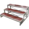 MJMLUCK Choir Riser, Plywood and Galvanized Steel Steps, Easy Assembly, 1-Tier (3-Tier) view 1