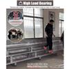 MJMLUCK Choir Riser, Plywood and Galvanized Steel Steps, Easy Assembly, 1-Tier (3-Tier) view 3