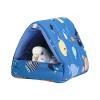 Generic Parrot House Cushion - Warm Bird Bed view 1