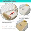Plush Windowsill Mat & Pet Couch Cover, Machine-Washable, 129.9 x 89.9 cm view 3