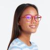 BARNER Designer Blue-Light-Filtering Reading & Computer Glasses, 3.0 Diopters, for Women & Men, Unisex (Le Marais - Burgundy Red +1.50) view 3