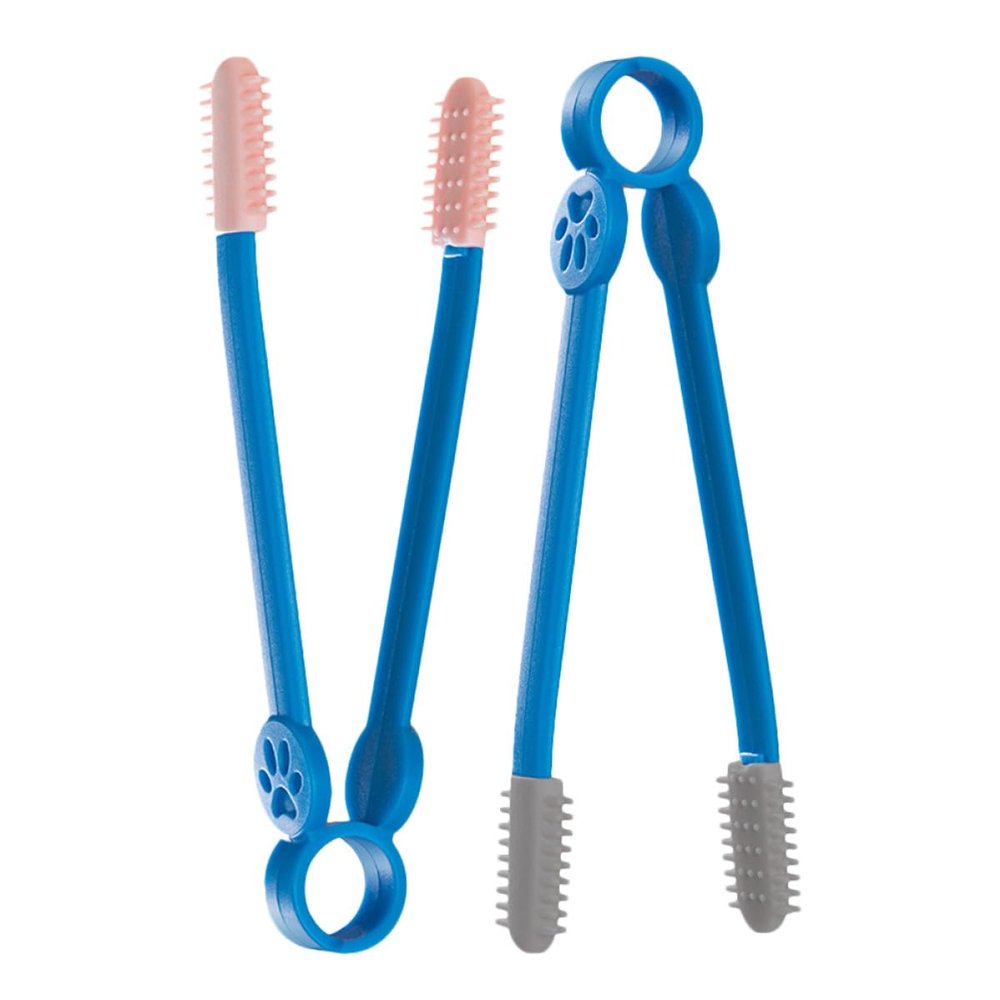 TOYANDONA Portable Soft Eye Care Combs, ABS and Polyethylene, 2-Pack for Dogs and Cats