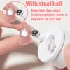 2026 New Rotating Cat-Eye Magnet, Beginner-Friendly Nail Tool, Automatic Glass Bead Attraction for Cat-Eye Nails, Excellent Light Capture, Even Magnetic Force (Pink with view 4