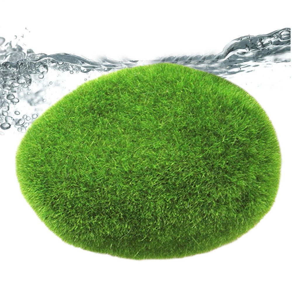 Moss Balls - Decorative Green Artificial Stones