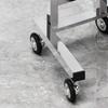 ERSINIAN Rolling Salon Tray Cart with Wheels, Foldable Serving Cart for Estheticians and Salons view 4