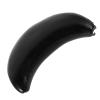Neck Support Cushion for Salon Chairs, Black Silicone, Non-Slip view 1