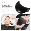 Neck Support Cushion for Salon Chairs, Black Silicone, Non-Slip view 3