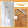 JOINPAYA 30-Pack Cloth Diaper Pins, Large Zinc Alloy Safety Pins with PP view 3