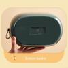 Wall-Mount Tissue Dispenser with Wide Opening, Green view 3