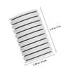 Ciieeo 10-Piece Self-Adhesive Eyelash Glue Strips with Strong Hold and Waterproof Resin Adhesive, 3 Boxes view 2