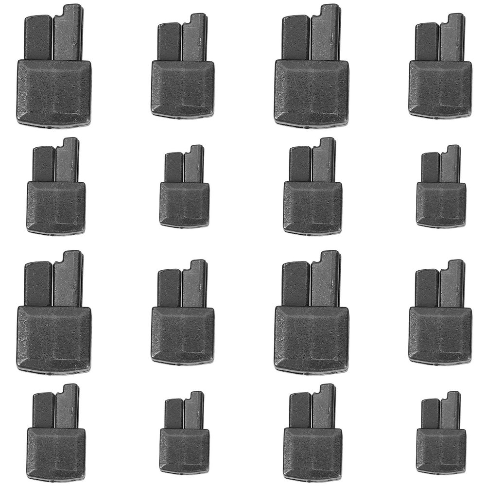 POPETPOP Metal Zipper Repair Kit, 16 Pieces with 4 Sizes of Replacement Zipper Stops for Clothing and Luggage