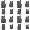POPETPOP Metal Zipper Repair Kit, 16 Pieces with 4 Sizes of Replacement Zipper Stops for Clothing and Luggage view 1