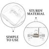 HOMSFOU 8-Piece ABS Wall-Mount Holder for Puppy Training Pads with Non-Slip Base view 3