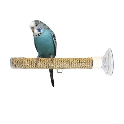 Bird Shower Perch | Portable Suction Cup Stand for Windows, Tiles, Bathrooms, Cages