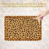 Square Edible Cake Decorations, 28 x 19.4 cm, Leopard Print Rice Paper view 3