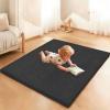 Nqexivo 2 cm Thick Baby Play Mat, 40 x 80 cm, Non-Slip Coral Fleece Foam Mat view 2